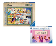 Ravensburger Zestaw Stare plakaty z filmów Disney + 99 silnych kobiet - 1059981 - zdjęcie 1